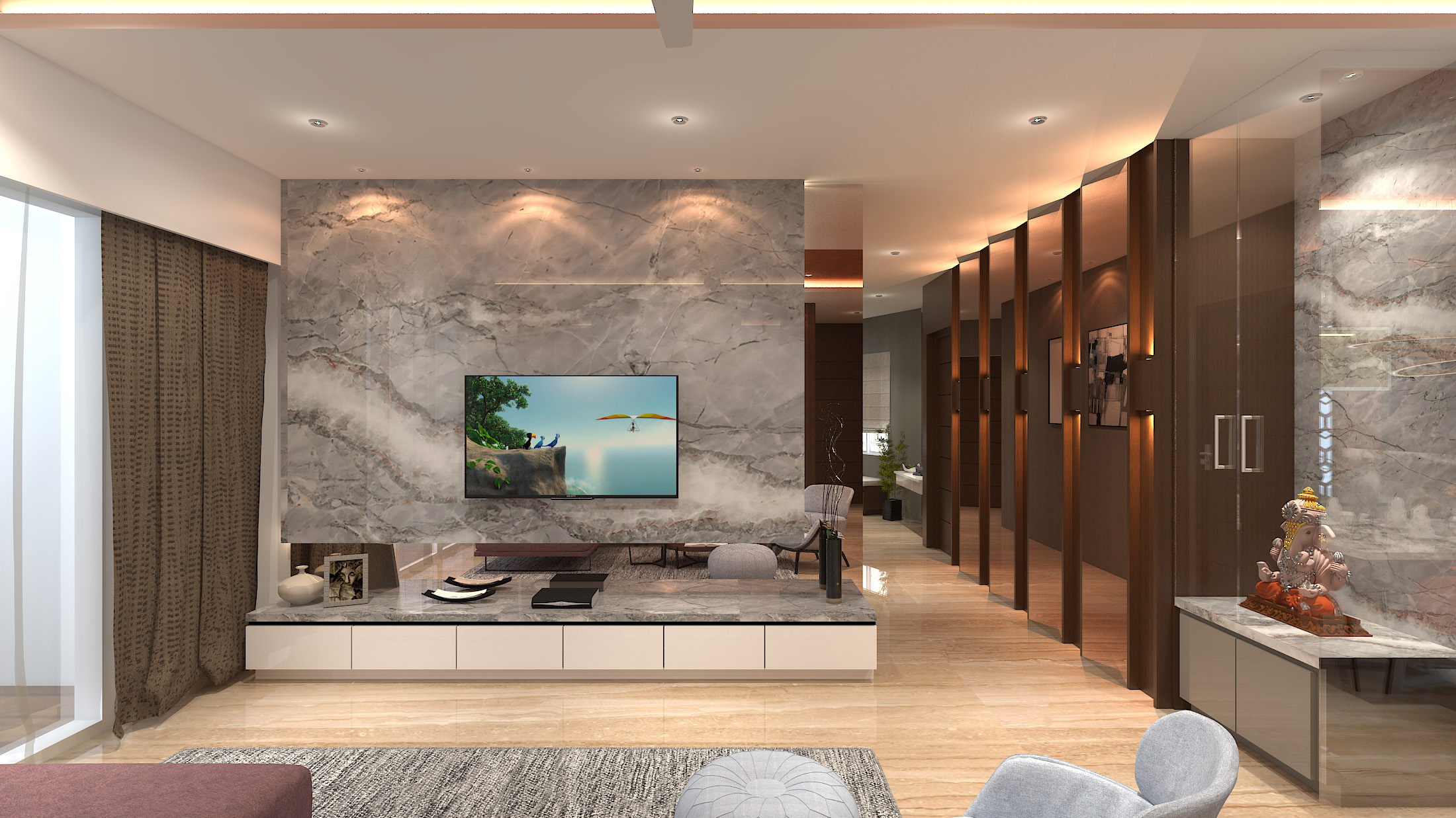 SUNIL SHETTY`S RESIDENCE - whiteshadow